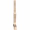 Ekena Millwork Alberta Smooth Timber Gable Bracket, Douglas Fir, 96"W x 48"H x 3 1/2"D x 3 1/2"F, 12/12 Pitch GBW096X48X0404ALB00SDF - alternate 2